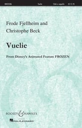 Vuelie SSAA choral sheet music cover